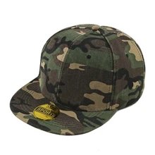 

Summer Hip Hop Snapback Caps For Men Camouflage Baseball Cap Women Flat-brimmed Trucker Hat Unisex Adjusted Visor gorras bone