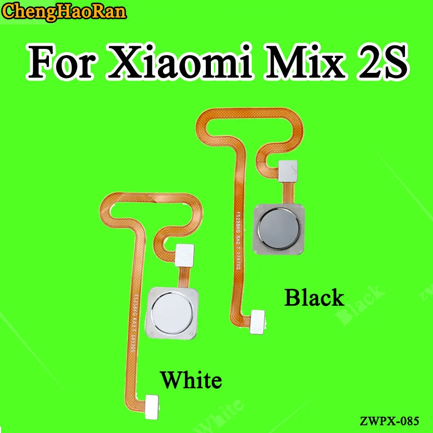 ChengHaoRan 1 шт. для Xiaomi mi Mix 2S mi x2s сканер отпечатков пальцев лента датчик идентификации Главная Кнопка шлейф Замена