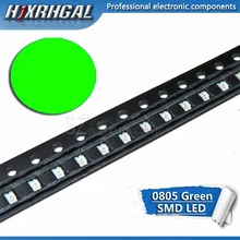 1pcs 녹색 0805 smd led 다이오드 빛 새롭고 본래 hjxrhgal(China)
