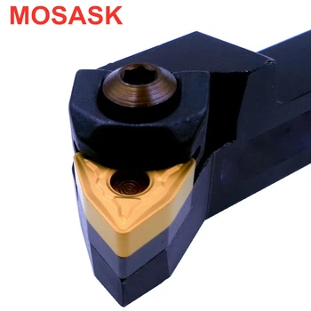 

MOSASK WWLNR2525M08 Tools CNC Lathe Arbor WWLNR Borning Cutter Tungsten Carbide Inserts External Turning Toolholders