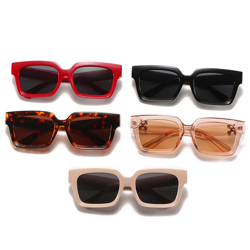 Gafas de sol con Logo futurista para hombre y mujer, lentes de sol de marca de diseñador, Uv400, de leopardo negro, pequeñas, 2021|Gafas de sol para mujer| AliExpress