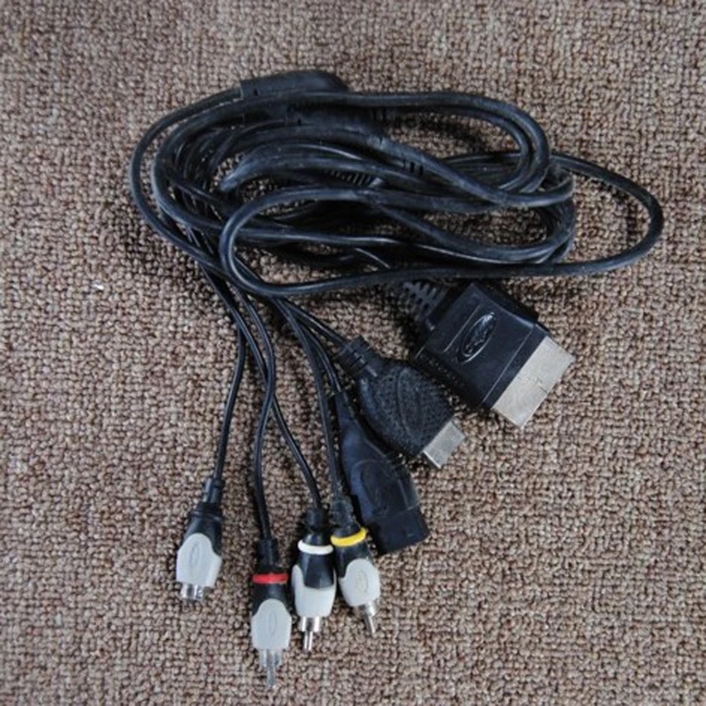 

100pcs Multi function s-video Audio video av cable for s f c n64 n g c for ps1 ps2 xbox game console