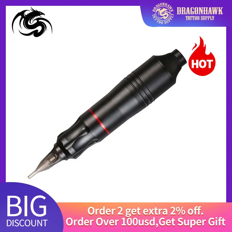  Professional Rotary Tattoo Machine Pen Motor for Liner Shader Tattoo Gun Motor Microblading Aluminu