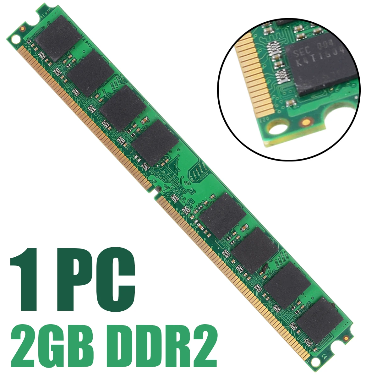 2GB DDR2 800MHz PC2-6400 240PIN DIMM AMD Motherboard Desktop Memory RAM 