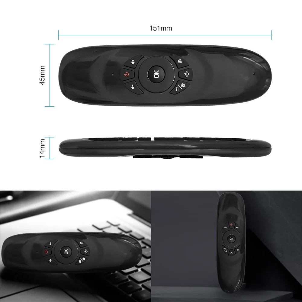 Air mouse Клавиатура teclado пульт дистанционного управления беспроводной для ПК Smart tv android box