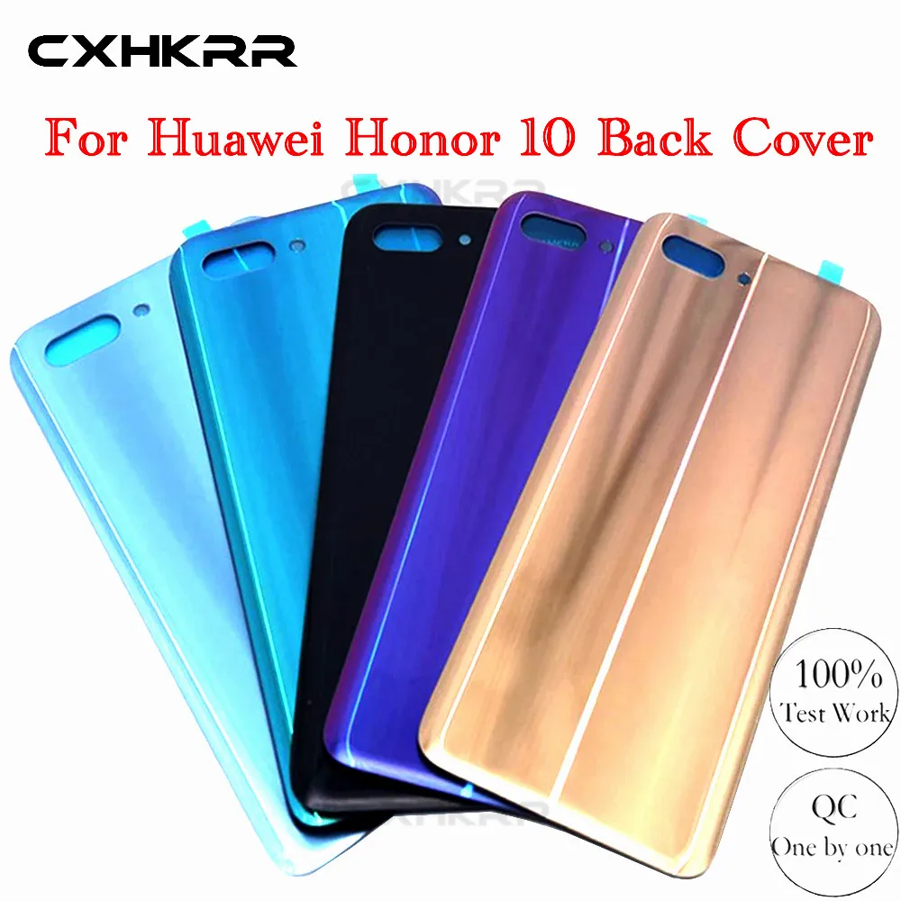 Для Huawei honor 10 COL L29 задней крышки батарейного отсека задняя стеклянная панель