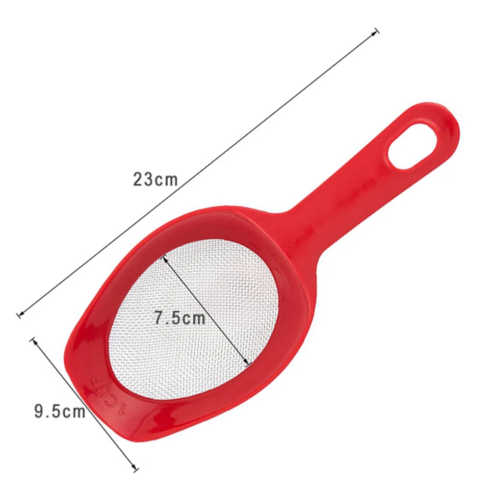 Colanders Baking DIY Fine Mesh Kitchen Sieve Powder Filter Tools Cooking Flour Sifter Stainless Steel Home Wire Strainer