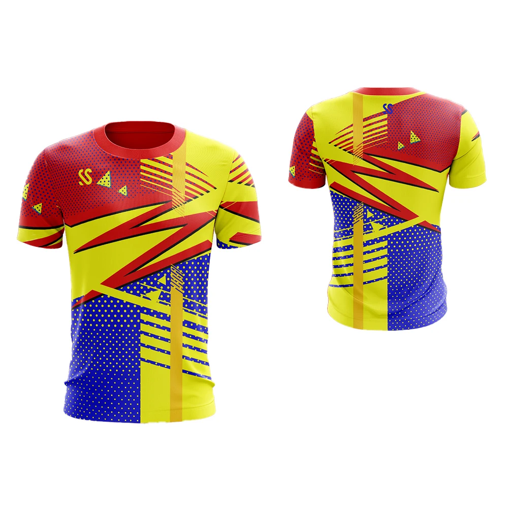 Sportswear Badminton Shirts DIY team name/number BreathableQuick Dry Running Shirts Training wears