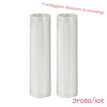 2 рулона/лот вакуумные пакеты для вакуумного упаковщика пленка для хранения продуктов вакуумные пакеты 100/лот кухонные приборы Sous Vide упаковочные пакеты