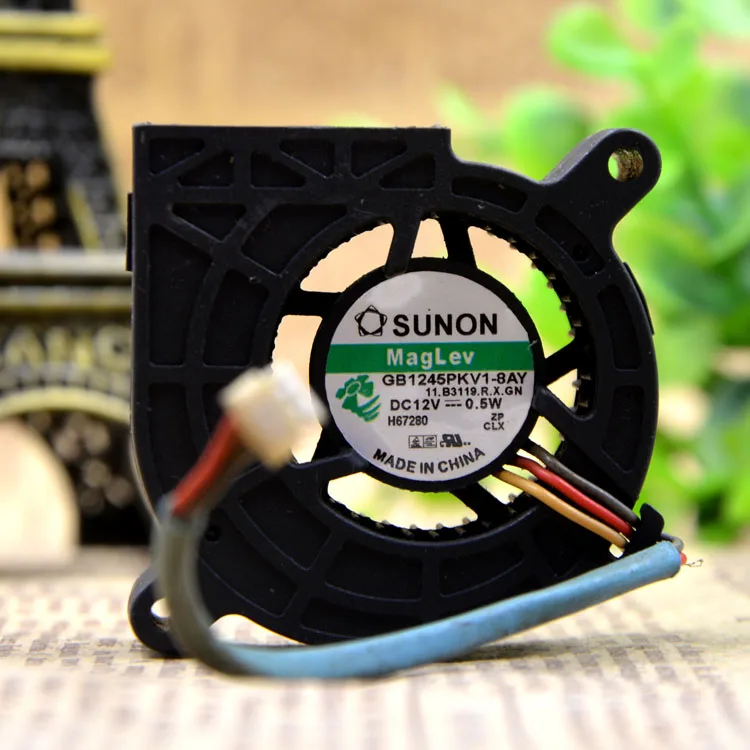 SUNON вентилятор Турбовентилятор GB1245PKV1-8 12V0. 5 Вт вентилятор охлаждения