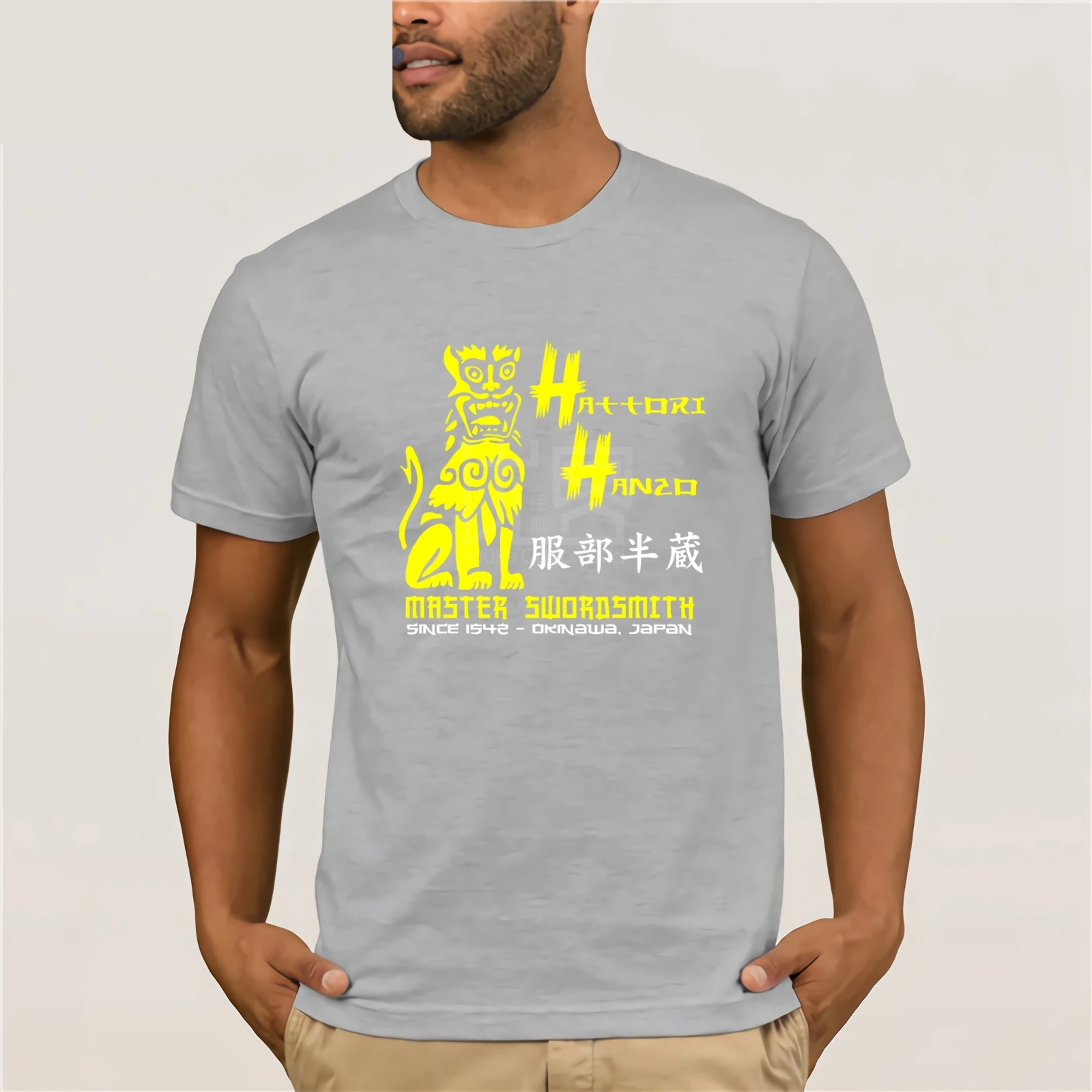 Hattori Hanzo японские мечи футболка разных цветов высокого качества футболки