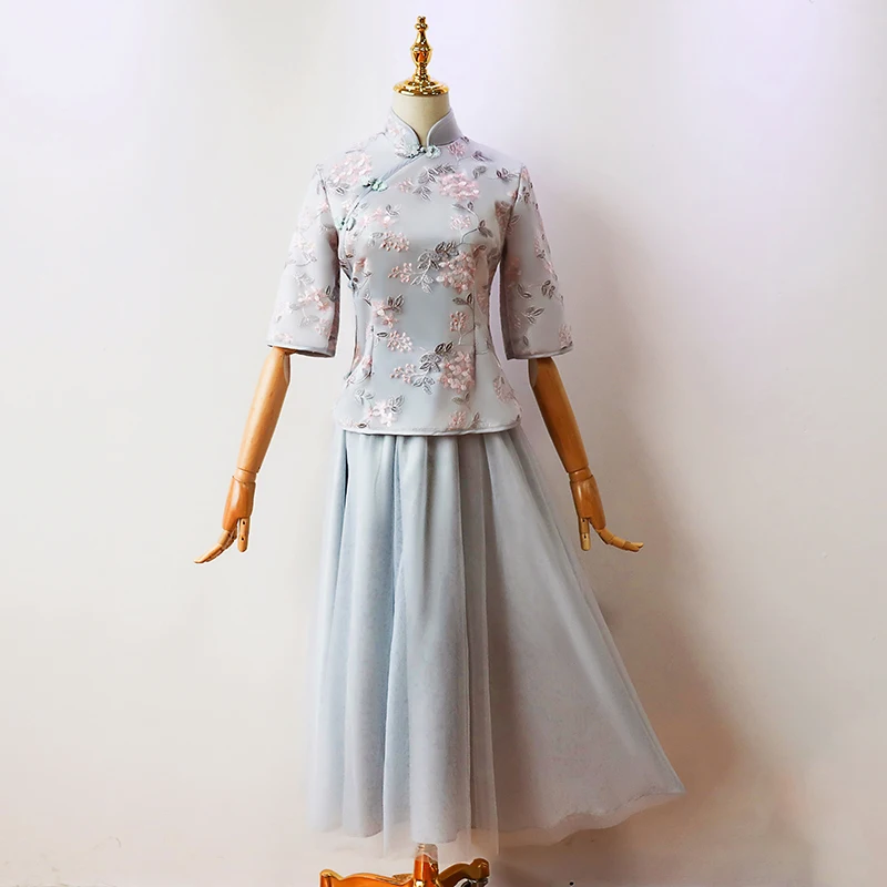 2 piece cheongsam Clearance