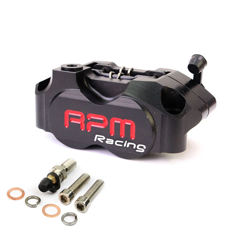 Motorcycle Rpm Brake Caliper Brake Pump 4 Piston 82mm Mounting For Yamaha Kawasaki Scooter Rsz Jog Force Dirt Bike