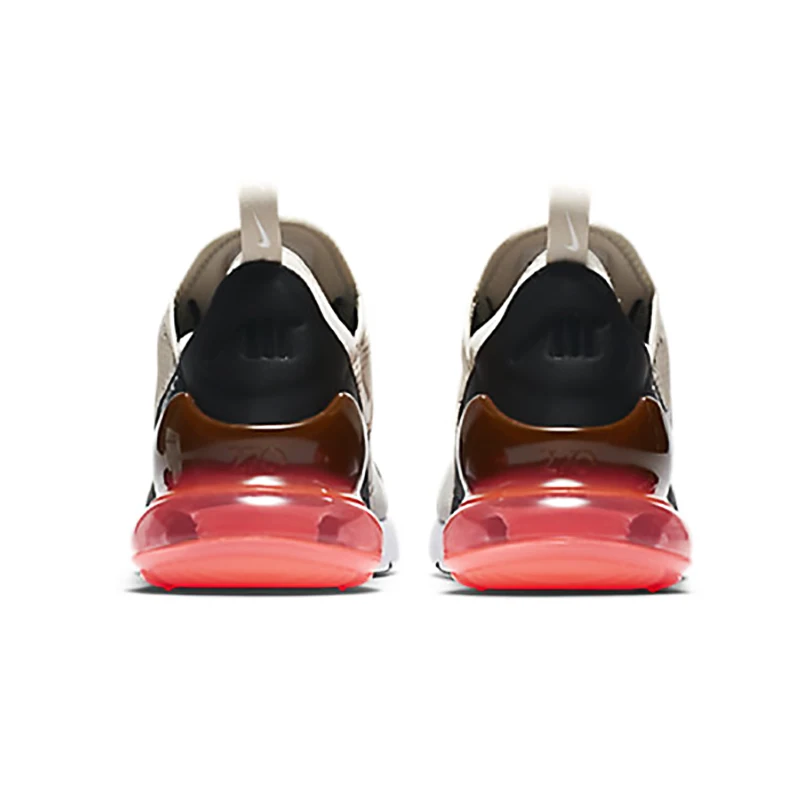 Оригинальные женские кроссовки для бега Nike AIR MAX 270, черные Нескользящие износостойкие легкие спортивные кроссовки AH6789, лидер продаж