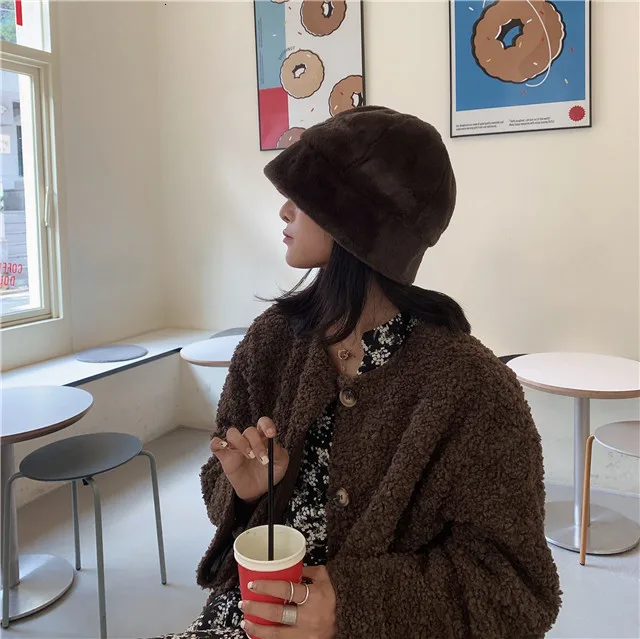 [EAM] женские разноцветные белые разноцветные шляпы для рыбалки, новые круглые купольные темпераментные модные Универсальные весенне-осенние 1M802