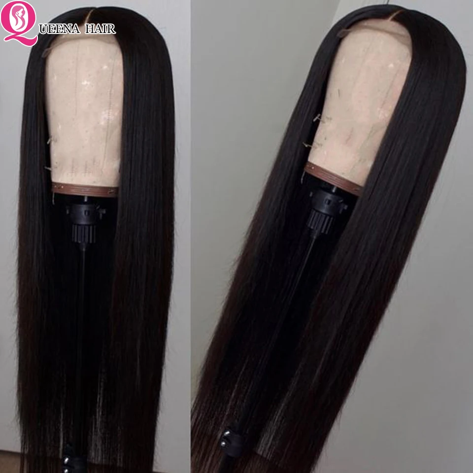

13x6 Transparent Lace Frontal Wigs Brazilian Straight Glueless Lace Front Human Hair Wigs Natural Bleached Knot Remy HD Lace Wig