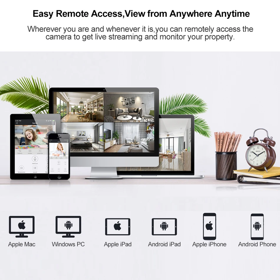 Беспроводная камера видеонаблюдение Techage система камеры наблюдения с 8 каналом и