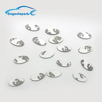 

5 pcs 16mm 8mm Car Key Shell Oval Ellipse Emblem Symbol Sticker For Hyundai Kia