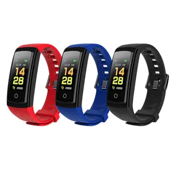 

Color Screen Smart Heart Rate Bracelet Step Counting Exercise Reminder IP67 Waterproof Sleep Real-time Heart Rate Blood Pressure