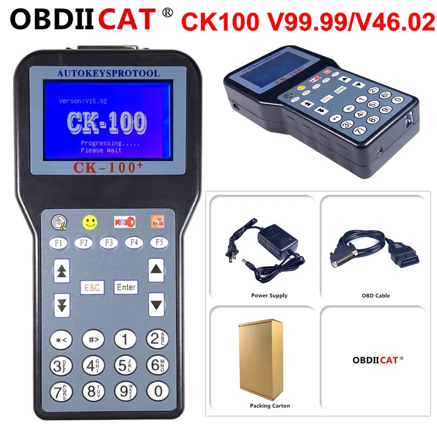 

CK100 V46.02 V99.99 CK-100 Auto Key Programmer with 1024 Tokens CK 100 Key Programmer CK 100 Programmer SBB Update Version