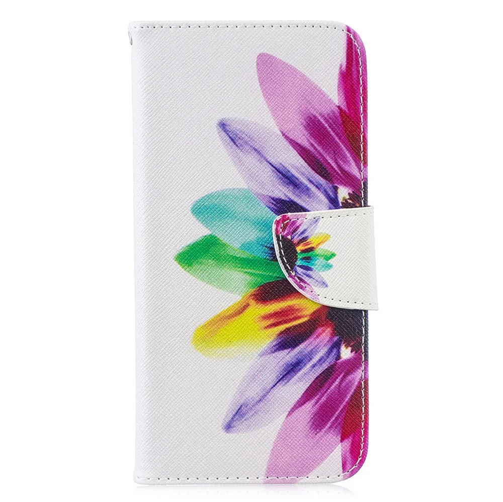 Pattern 16 Чехол для телефона для huawei Y5 Y6 Y7 Prime чехол для Honor 8A 8C 9X Pro чехол роскошный Флип кожаный магнитный кошелек Чехол Сумки - Цвет: Pattern 16