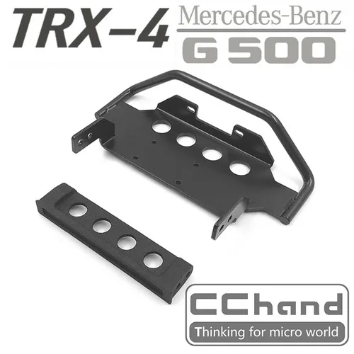 Металлический передний Нижний Бампер для TRX-4 G500 rc игрушечный автомобиль - Цвет: lower bumper