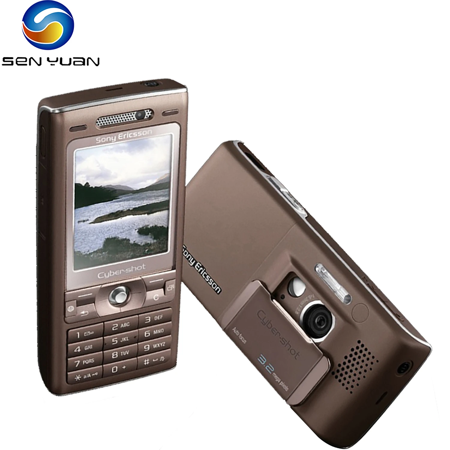 Original Sony Ericsson K800 K800i Unlocked 2.0'' K800i 2G GSM 3G Mobile Phone 3.15MP Display Bluetooth FM Radio JAVA CellPhone backmarket phones