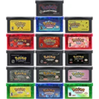 Картридж для игровой консоли 32 бит, карта для Nintendo GBA Pokeon Series Glazed Snakewood Flora, английский язык, первая версия