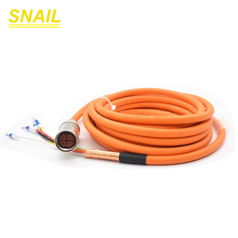 Power cable 6FX3002-5CL02 1AF0 1AJ0 1BA0 1BF0.for Siemens V90 servo.for 0.4  ~ 1 kW motor