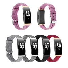 Strap For Fitbit Inspire HR Watchband Wristband Textile Leisure Canvas Smart Watch Band For Fitbit Inspire HR Strap watchband for fitbit inspire hr strap wristband pure color soft waterproof smart watch strap for fitbit inspire hr band bracelet
