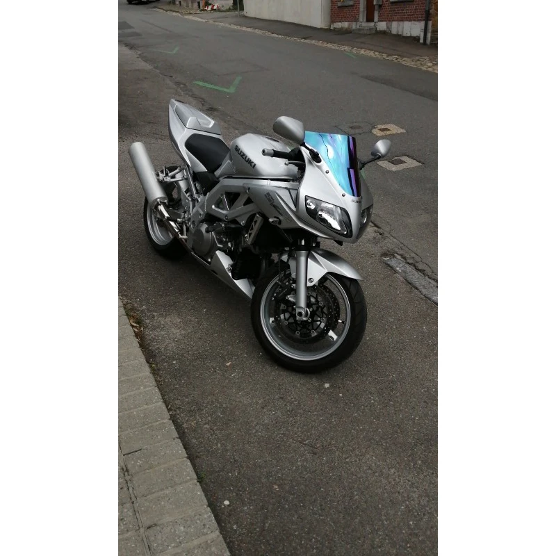 Мотоцикл лобовое стекло ветер экран для 2003-2008 2011 2012 Suzuki SV650 SV650S SV 650 SV1000 SV1000S 1000 S черный прозрачный - Цвет: Black  Iridium