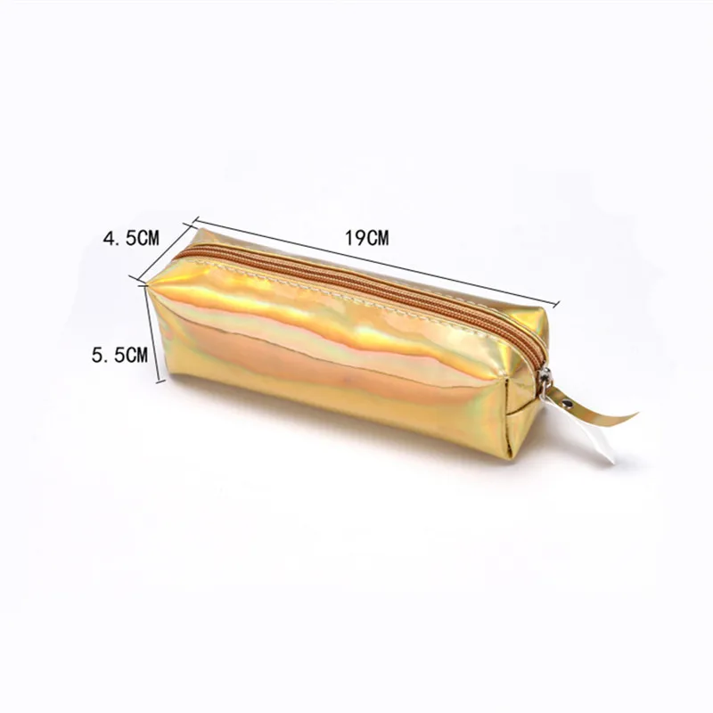 Переливающийся лазерный пенал качество PU школьные принадлежности канцелярские принадлежности подарок Пенал школьный симпатичный карандаш коробка Творческие Школьные Инструменты