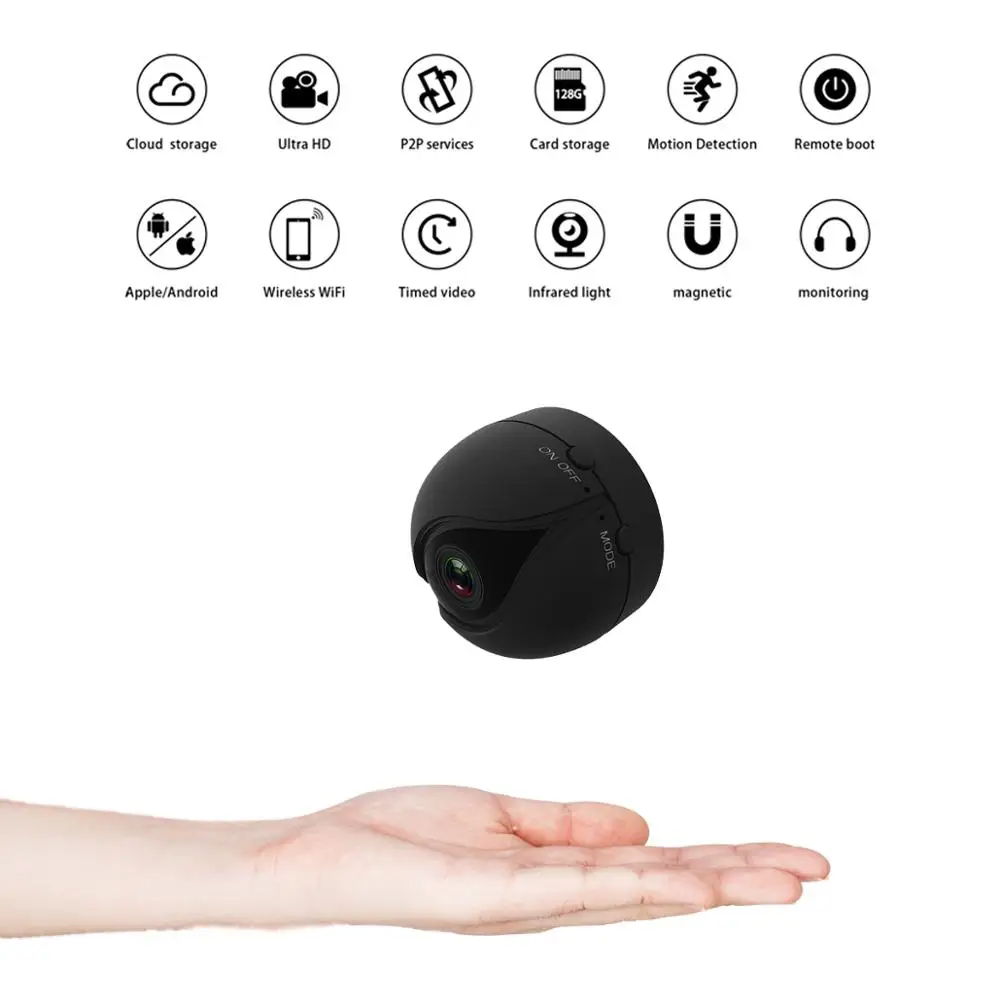 A11 A12 A10 1080P HD Wifi IP камера ночного видения безопасности микро домашний Смарт CCTV