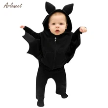 ARLONEET зимняя одежда для младенцев, мальчиков и для Хэллоуина для девочек, костюмы с принтом в виде героев мультиков Теплая верхняя одежда с капюшоном+ штаны, детские костюмы на Хеллоуин, комплекты костюмов для детей