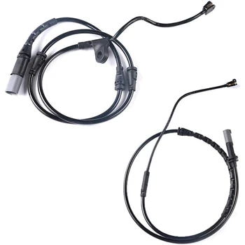 

2Pcs Front+Rear Disc Brake Pad Wear Sensor 34356792567 for BMW E70 X5 E71 X6 34356854168