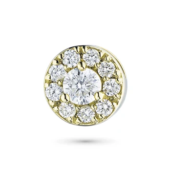 

Pendant in yellow gold with diamonds