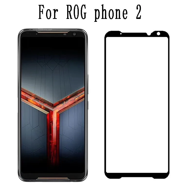 ROG Phone 2 ZS660KL 3D 9H полное закаленное стекло для ASUS ZS600KL Z01QD полное покрытие протектор экрана Защитная пленка ROG PhoneII 2 Asus_I001D ZS660KL - Цвет: ROG Phone 2 ZS660KL