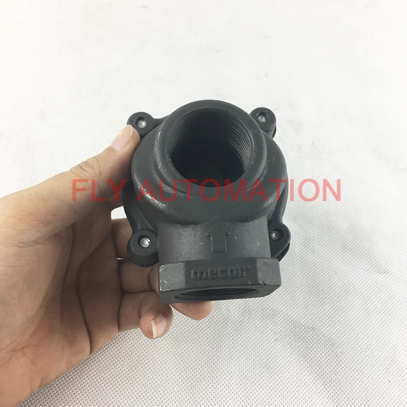 VNP206 Mecair 3/" DN20 импульсный клапан 220VAC 110VAC 24VDC 200 Серия Алюминиевый Импульсный струйный клапан