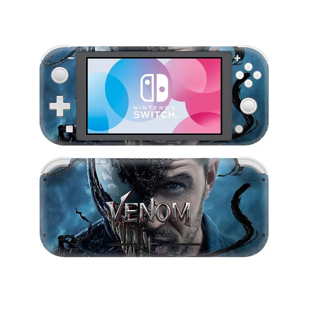 YSNSL0597 Наклейка на кожу Человек-паук Веном для nintendo Switch Lite, защитная консоль Joy-con, чехол для nintendo Switch Lite NSL, наклейка на кожу - Цвет: YSNSL0597