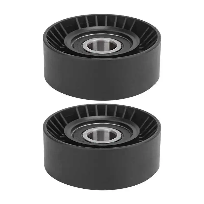 2pcs Car Belt Idler Pulleys 89133 for 128i Base Tensioner
