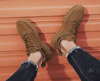 

Martin boots men's low boots short boots spring and autumn single artificial boots boots in men's 2019 autumn