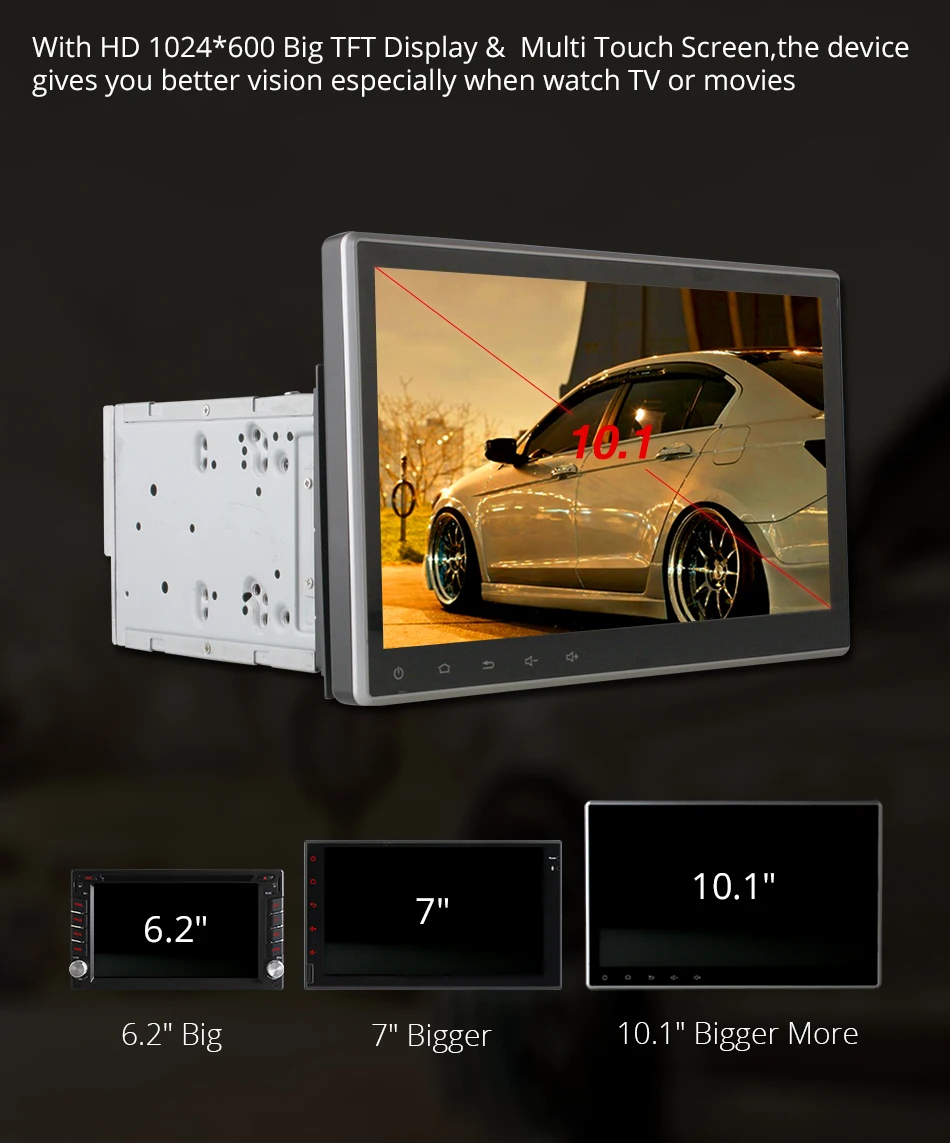 Ownice K1 K2 2Din 10,1 дюймов HD android 6,0 Восьмиядерный универсальный автомобильный Радио Стерео dvd-плеер gps навигация TPMS 4G LTE Carplay