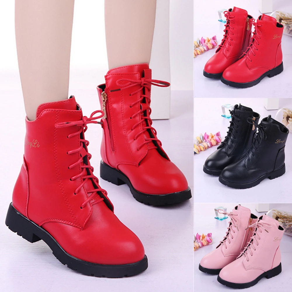girls lined boots