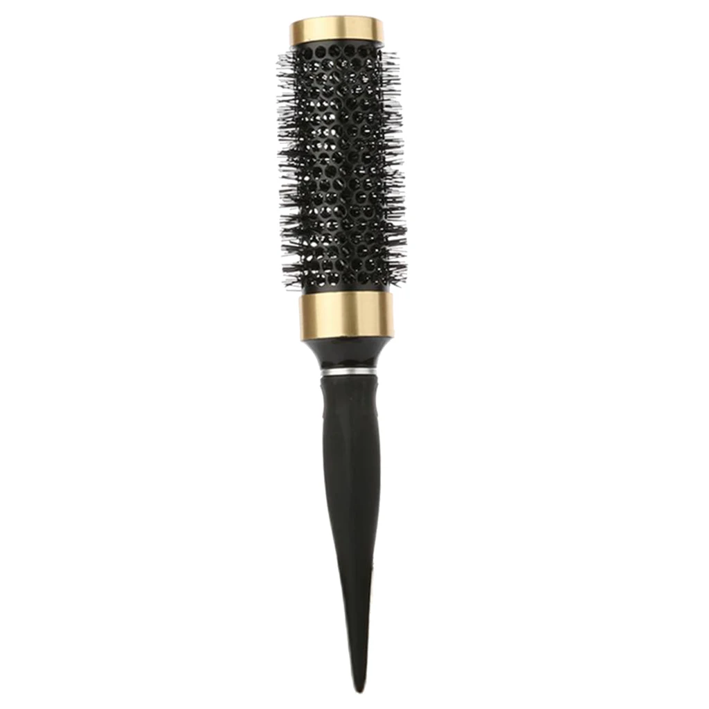 Hair Styling Brush Anti-Static Ceramic Round for Blow Drying Silky Smooth Hair High Temperature Resistant Round Comb