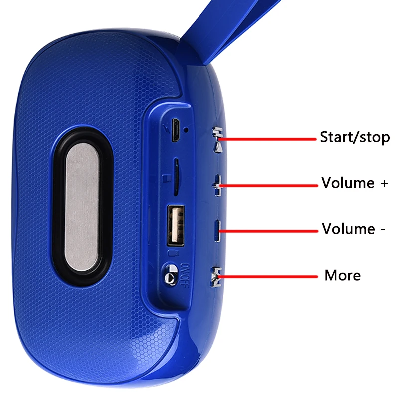 Small Portable Speaker USB Mini Wireless Bluetooth Speaker FM Radio Waterproof Loudspeaker Support Microphone Hands-free TG173 Small Portable Speaker USB Mini Wireless Bluetooth Speaker FM Radio Waterproof Loudspeaker Support Microphone Hands-free TG173