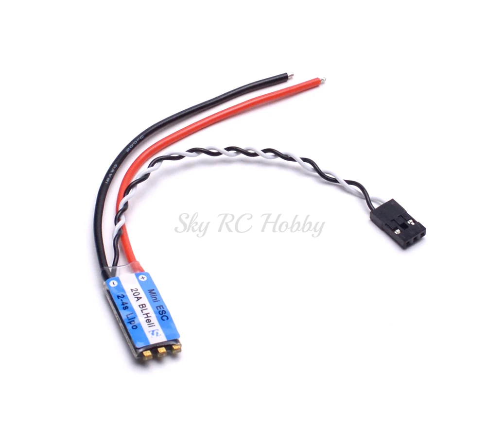 Мини 20A ESC BLHeli_S OPTO 2-4S Lipo BLHeli-S esc для FPV RC гоночный Дрон QAV-R QAV-X 210 220 250 Quadcopter