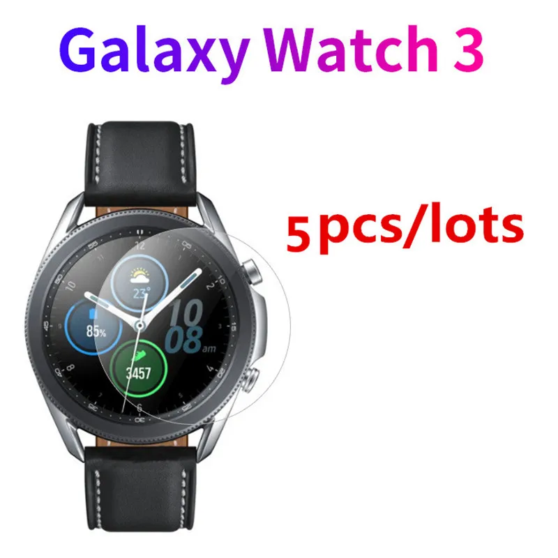 5 шт./упаковка защитное закаленное стекло для Samsung Galaxy Watch 3 41 мм 45 | Электроника