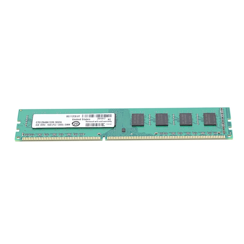 DDR3 4 Гб оперативной памяти PC3-12800 1,5 V 1600Mhz 240 Pin настольная Память DIMM небуферизированная и не ECC для настольной материнской платы AMD