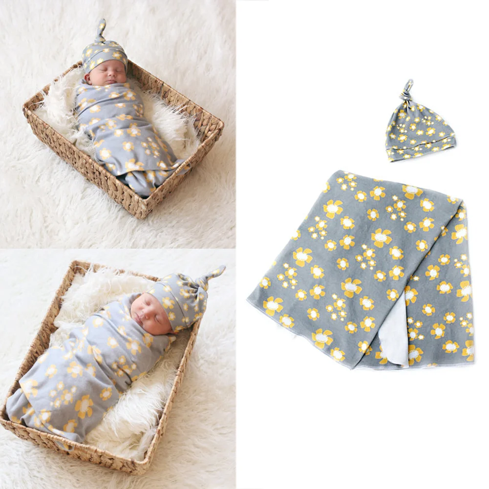 Новая детская простыня для новорожденных, постельное белье со звездами и цветочным принтом для новорожденных, простыни для кроватки, постельное белье, хлопок, детское одеяло с принтом
