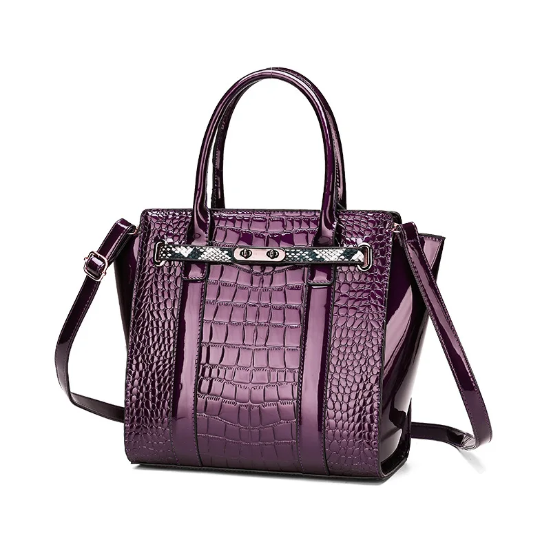 

Europe And America Fashion Bags Women's 2019 Summer New Style Crocodile Pattern Glorious Handbag Trend Shoulder Bag